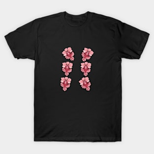 Orchid Wildflower Vintage Bloom Blossom Flora Since T-Shirt